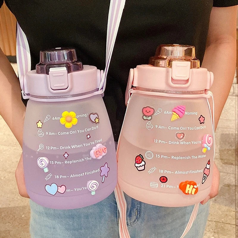 π Milk Bunny β Crossbody Water Bottle