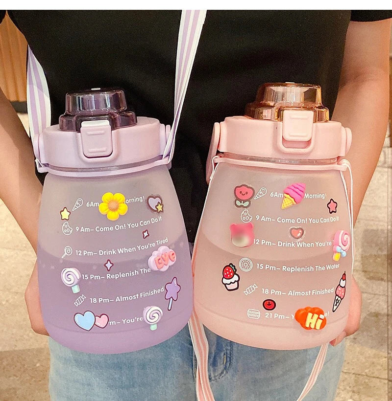 π Milk Bunny β Crossbody Water Bottle